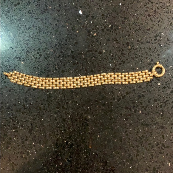 Jewelry - ✨14K Yellow Gold Panther Link Bracelet✨